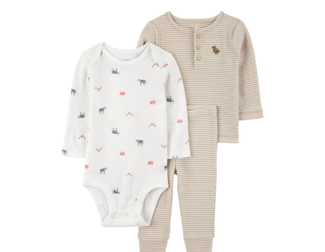 Carter's 3-Piece bodysuit pant set
