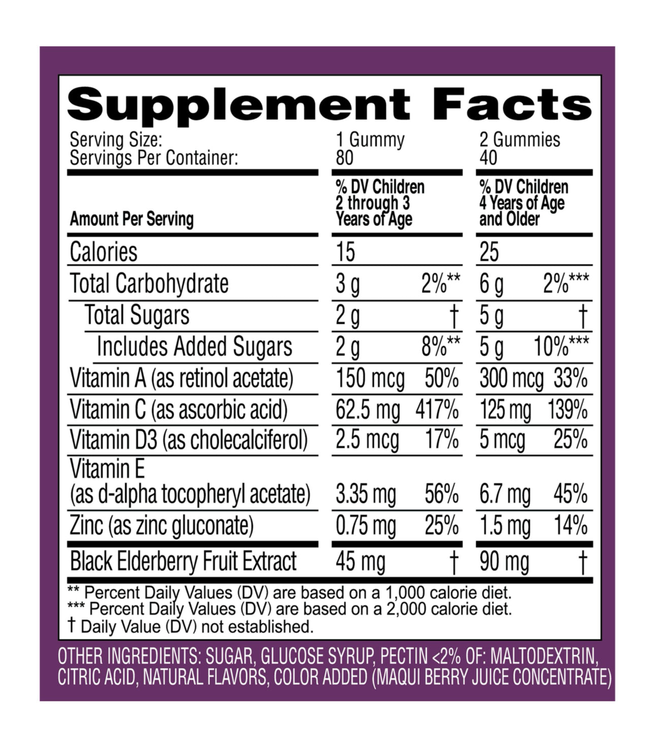 Zarbee’s Daily Immune Support