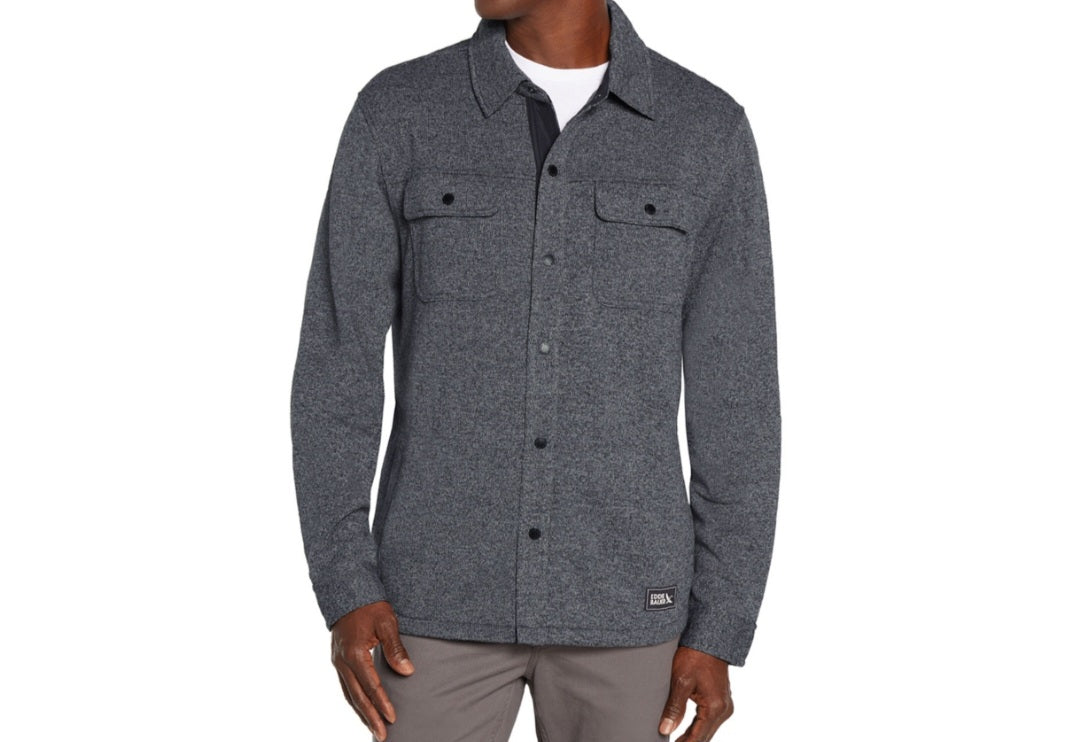 Eddie Bauer fleece shirt jacket